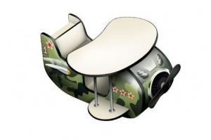 Столик самолётик Милитари - Мебельная фабрика «КАРоБАС»