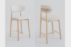 Стул из массива Комфорт 29 полубарный - Мебельная фабрика «Velosso»