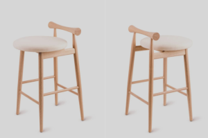 Стул из массива Комфорт №40 полубарный - Мебельная фабрика «Velosso»