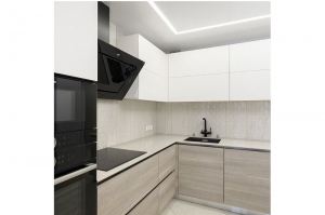 Светлая кухня в современном стиле - Мебельная фабрика «Технологии комфорта»