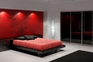 Темная современная спальня СП012 - Мебельная фабрика «La Ko Sta»