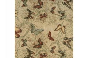 Ткань Жаккард Бабочки Тропик