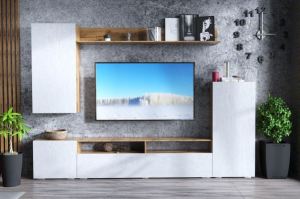 ТВ-гостиная светлая - Мебельная фабрика «Рестайл»