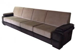 Удлиненный прямой диван Сенатор - Мебельная фабрика «Джамбек-мебель»
