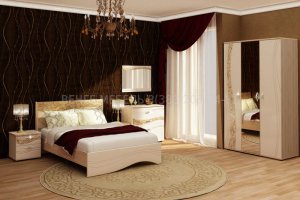 Удобная спальня Соната 4 - Мебельная фабрика «ВЕНГЕ»