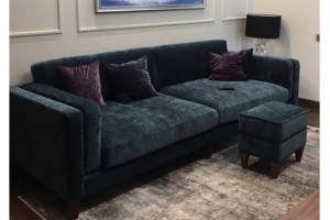 Удобный диван с пуфом - Мебельная фабрика «Союз мастеров»