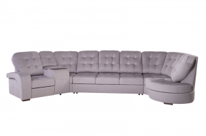Удобный модульный диван Leonardo - Мебельная фабрика «Ангажемент»