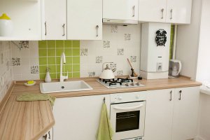 Угловая белая кухня - Мебельная фабрика «Актуаль Мебель»