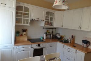 Угловая белая кухня - Мебельная фабрика «Виста»