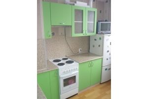 Угловая зеленая кухня МДФ - Мебельная фабрика «Народная мебель»