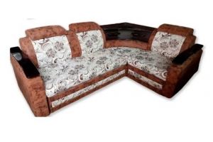 Угловой диван Барон с полками - Мебельная фабрика «XXXMebel»