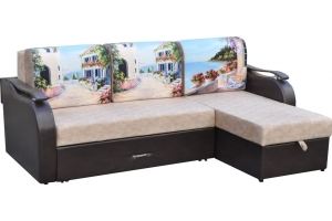 Угловой диван Аквамарин 7 ДУ - Мебельная фабрика «Классик»