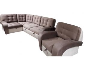 Угловой диван Далас+ кресло - Мебельная фабрика «Норт-М»