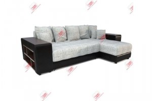 Угловой диван еврокнижка Дубай Грей - Мебельная фабрика «DiHall»