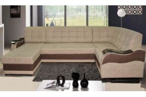 Угловой диван Катрин 9 П с оттоманкой - Мебельная фабрика «Категория»