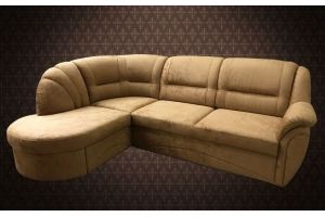 Угловой диван Марта с пуфом - Мебельная фабрика «Мебельный Рай»