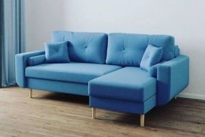Угловой диван Неаполь на высоких ножках - Мебельная фабрика «ГОСТМебель»