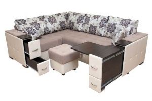 Угловой диван неаполь с ящиками - Мебельная фабрика «FAVORIT COMPANY»