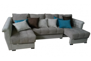 Угловой диван с оттоманкой+модуль - Мебельная фабрика «ЯрКо»