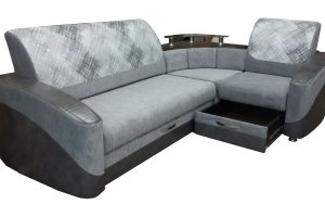 Угловой диван с полками Статус - Мебельная фабрика «Melitta Mebel»
