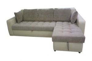 Угловой диван Валенсия c оттоманкой - Мебельная фабрика «Донской стиль»