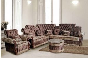 Угловой диван Валенсия с креслом - Мебельная фабрика «OKRO`S»