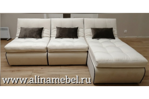 Угловой модульный диван Виктория Релакс - Мебельная фабрика «Алина мебель»