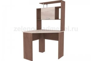 Угловой стол с надстройкой КС-15Н - Мебельная фабрика «Зеленоградская»
