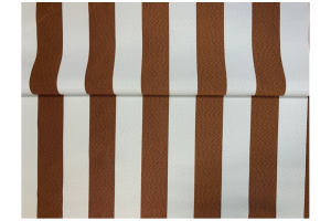 Уличная ткань Горизонт бело-оранжевый - Оптовый поставщик комплектующих «Дали»