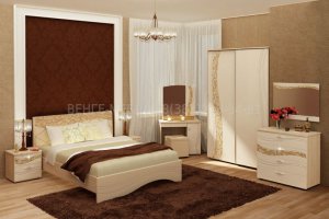 Уютная спальня Соната 3 - Мебельная фабрика «ВЕНГЕ»