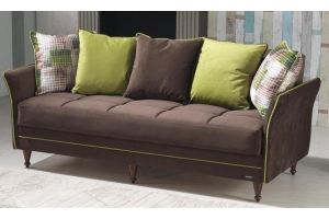 Уютный диван с подушками - Мебельная фабрика «МебельБренд»