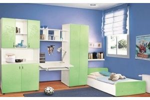 Зеленая детская Нарина - Мебельная фабрика «Мир Нестандарта»
