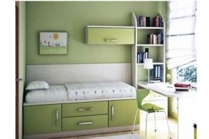 Зеленая мебель в детскую - Мебельная фабрика «Папа Карло»