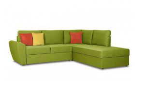 Зеленый диван ДМ028 - Мебельная фабрика «Эльнинио»
