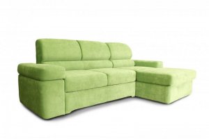 Зеленый диван Марко вельвет