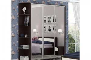 Зеркальный трехдверный шкаф-купе Атланта - Мебельная фабрика «КБ-Мебель»