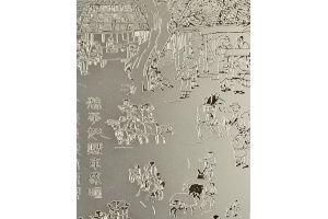 Зеркало с рисунком Китайская деревня SMC-002 - Оптовый поставщик комплектующих «1Стекольный Дом»