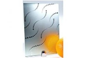Зеркало узорчатое Колье серебро - Оптовый поставщик комплектующих «Стекло-СМ»
