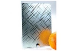 Зеркало узорчатое Лабиринт серебро - Оптовый поставщик комплектующих «Стекло-СМ»