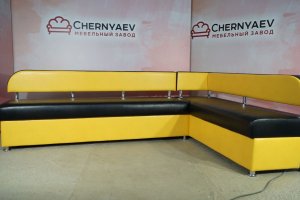 Желтый диван 55 - Мебельная фабрика «CHERNiCO»