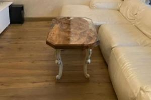Журнальный стол из карагача - Мебельная фабрика «HARLAMOV»